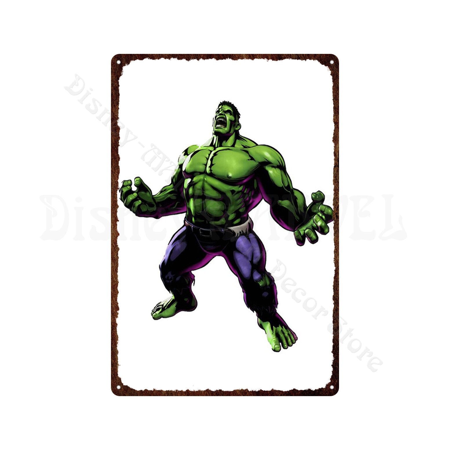 Poster Hulk Vintage