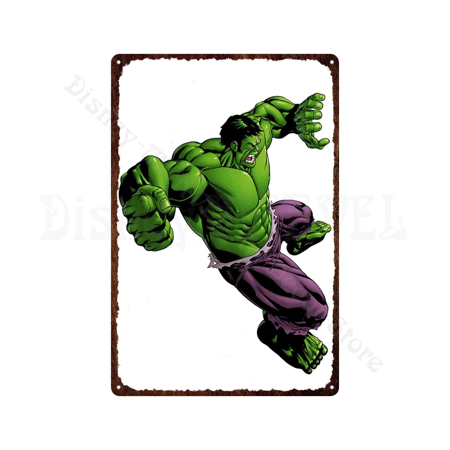 Poster Hulk Vintage