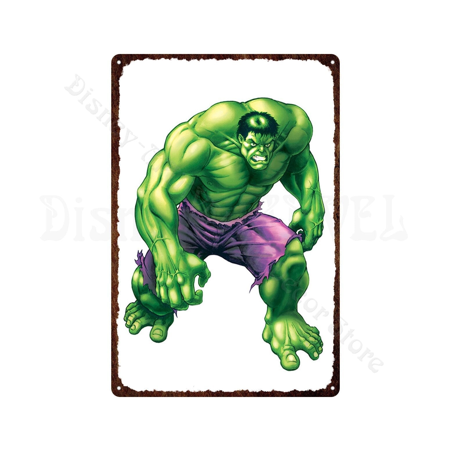 Poster Hulk Vintage
