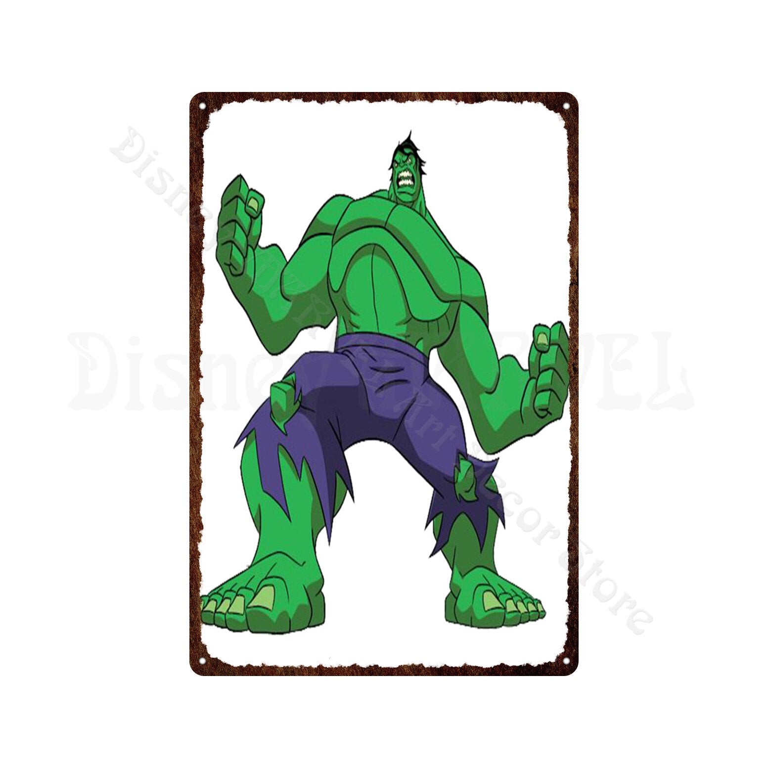 Poster Hulk Vintage
