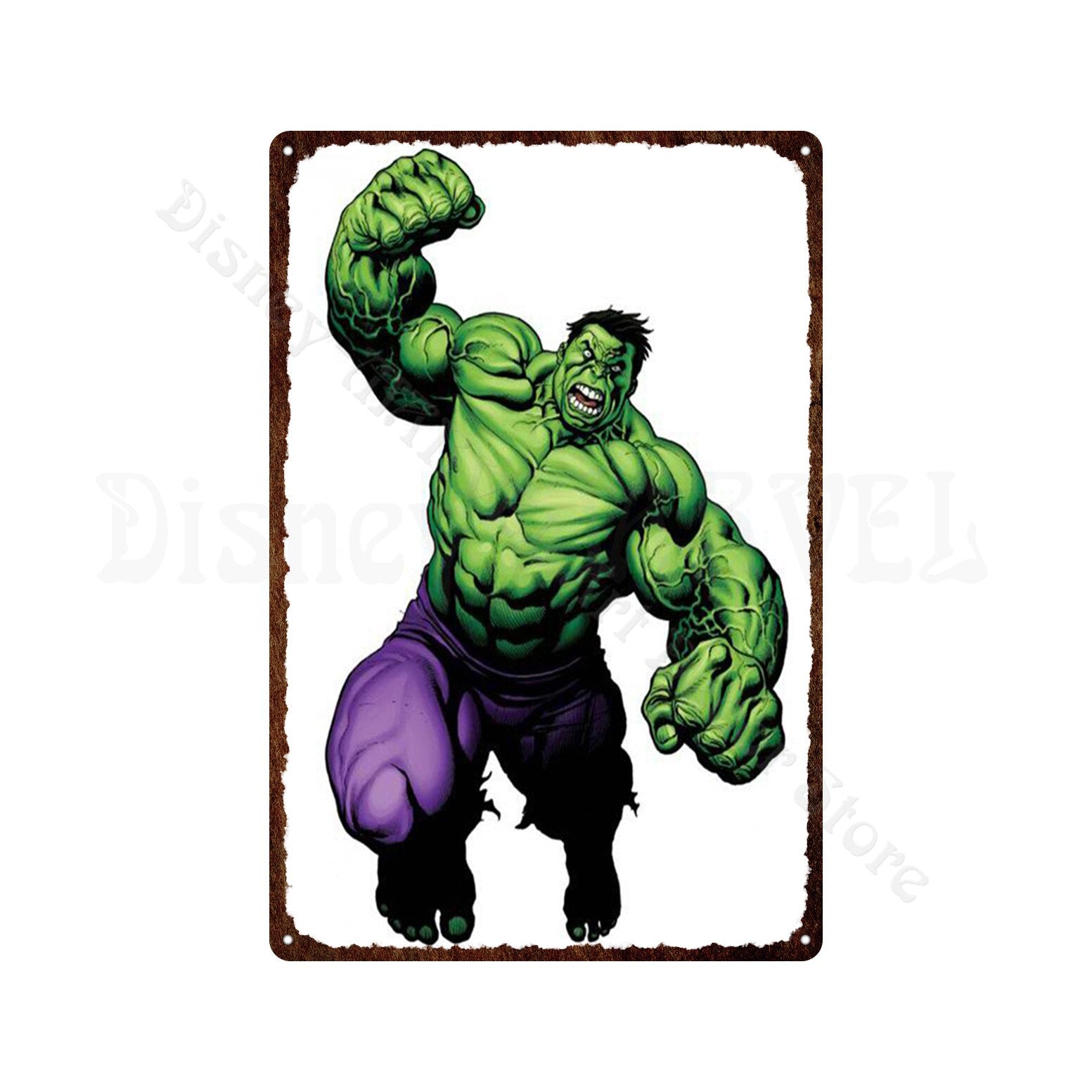 Poster Hulk Vintage