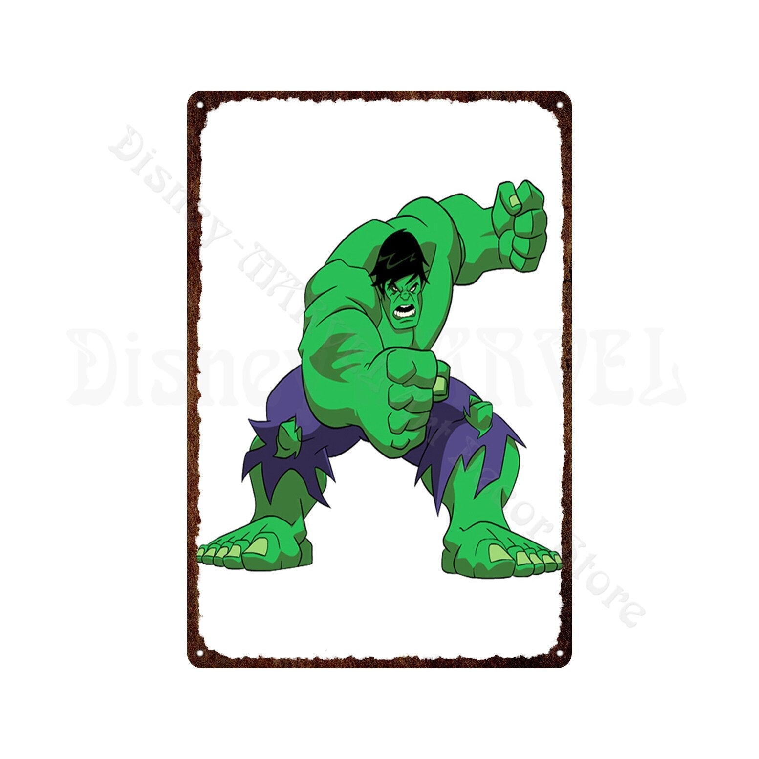 Poster Hulk Vintage