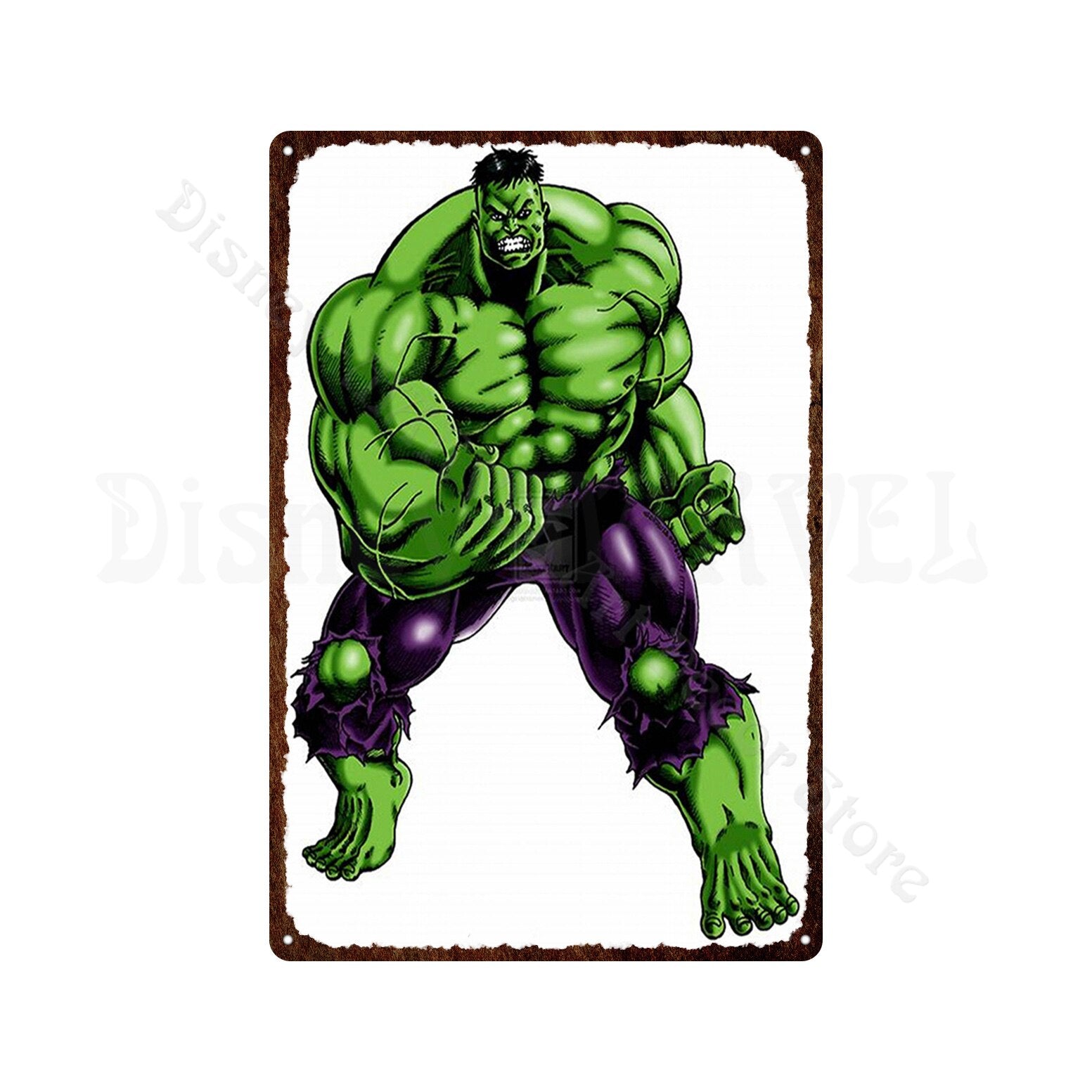 Poster Hulk Vintage