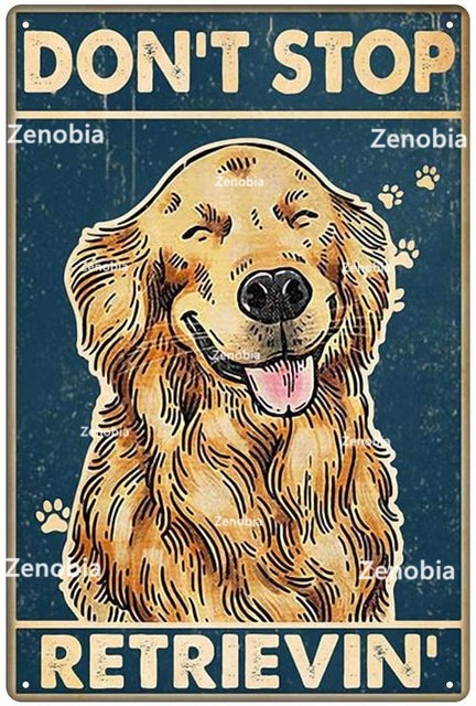 Poster Vintage Animaux