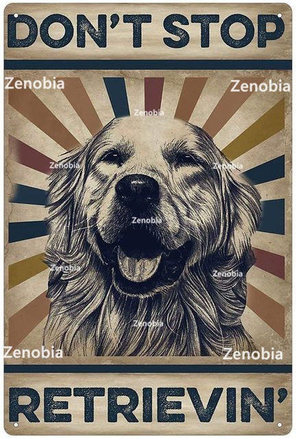 Poster Vintage Animaux