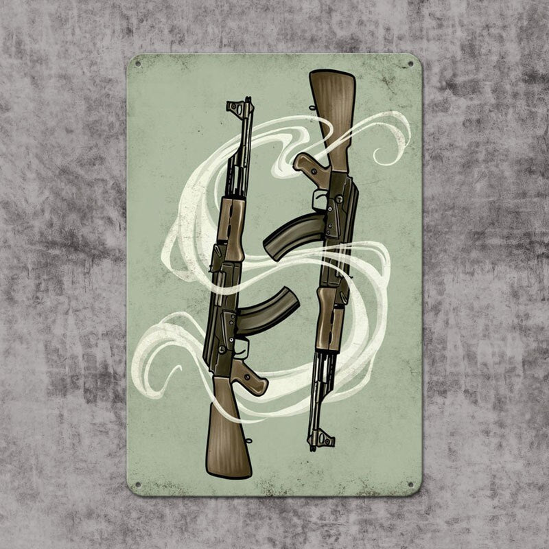 Poster Vintage Arme