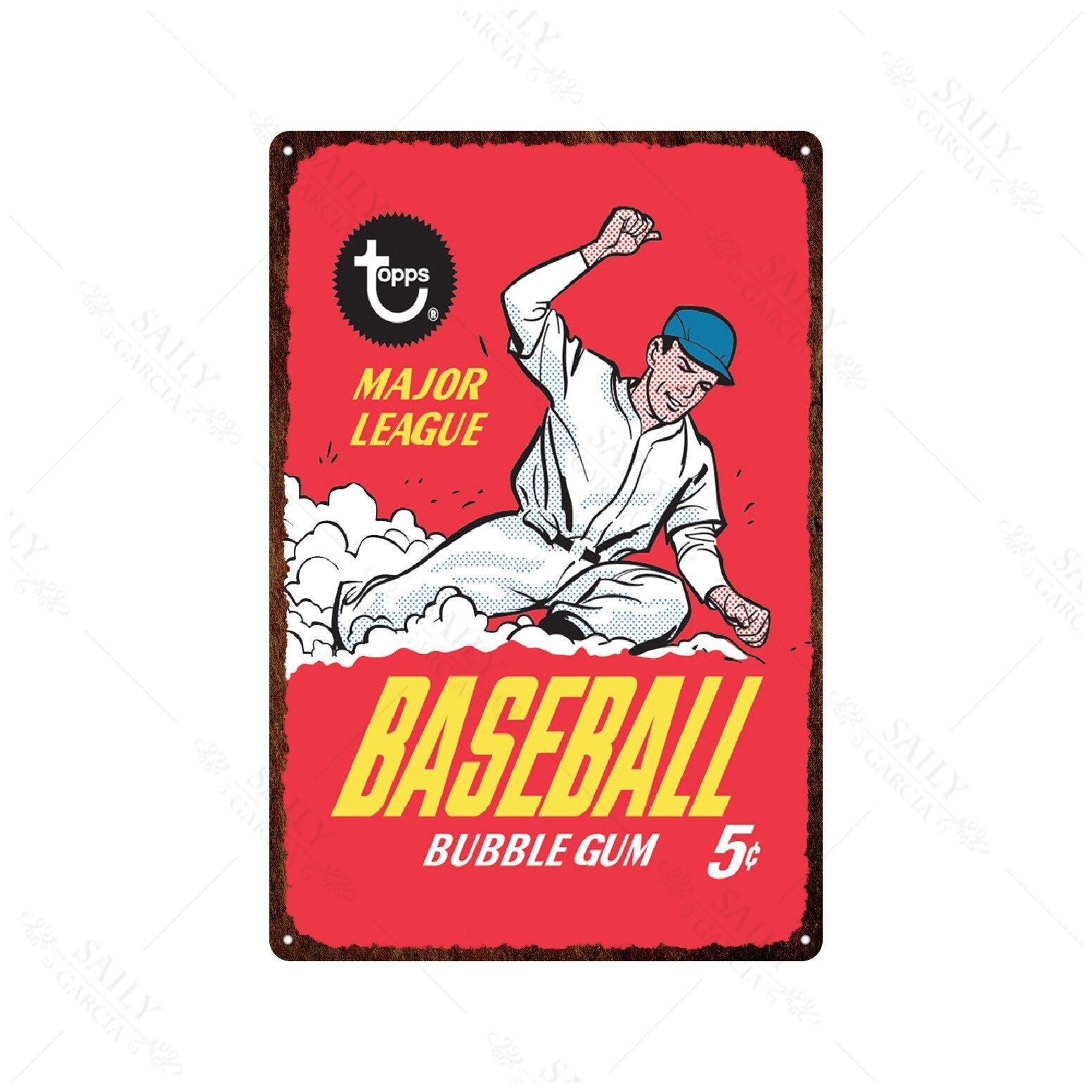 Poster Vintage Baseball