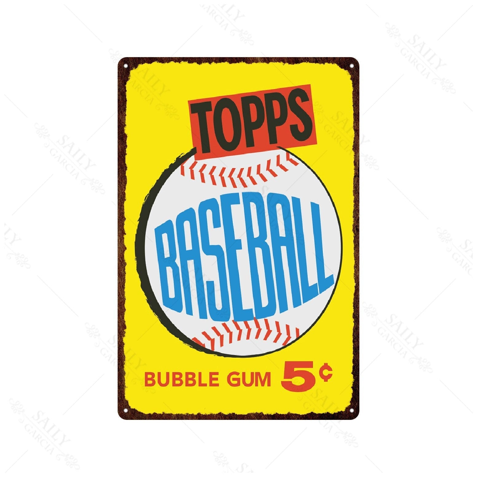 Poster Vintage Baseball