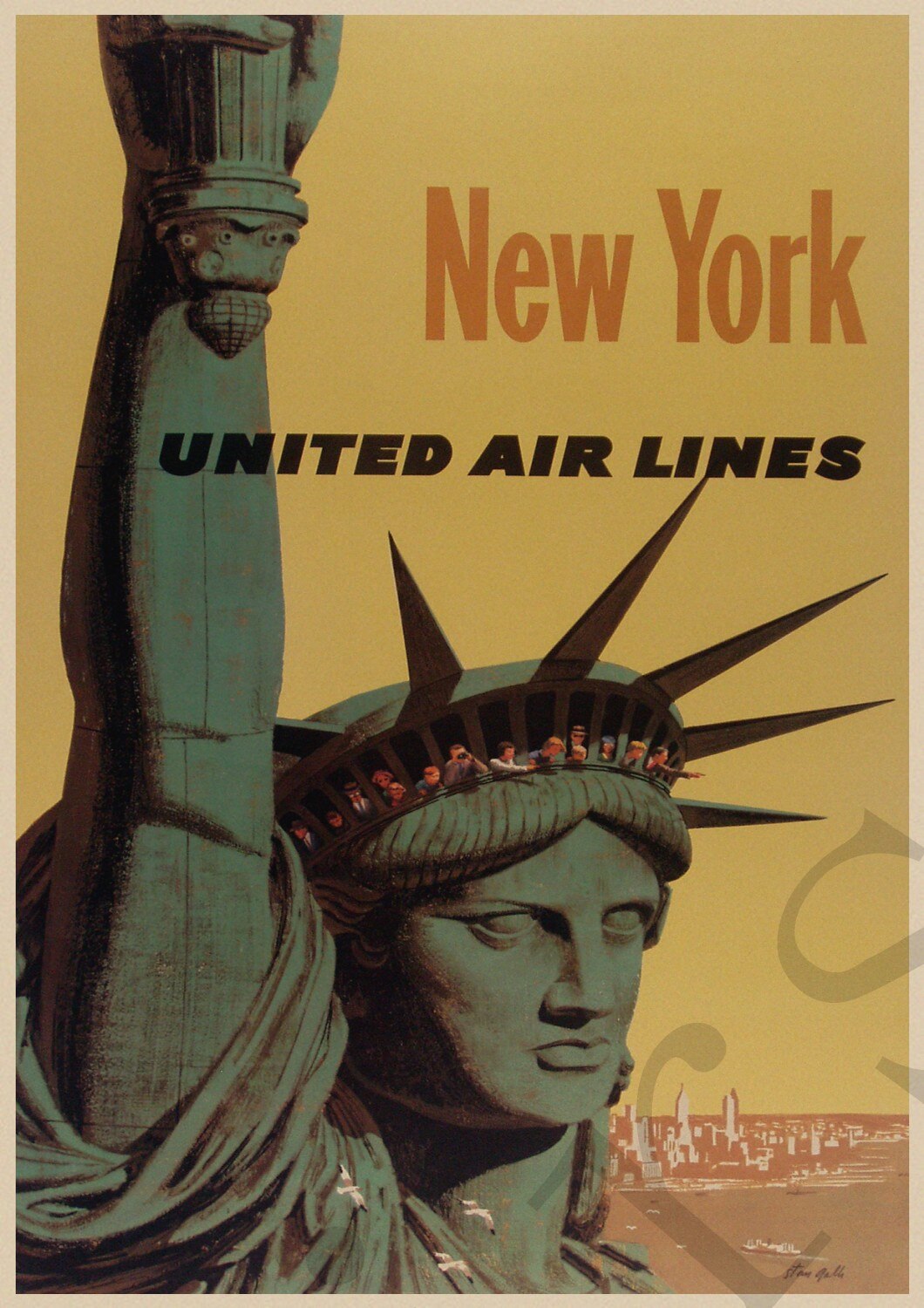 Poster Vintage Ville