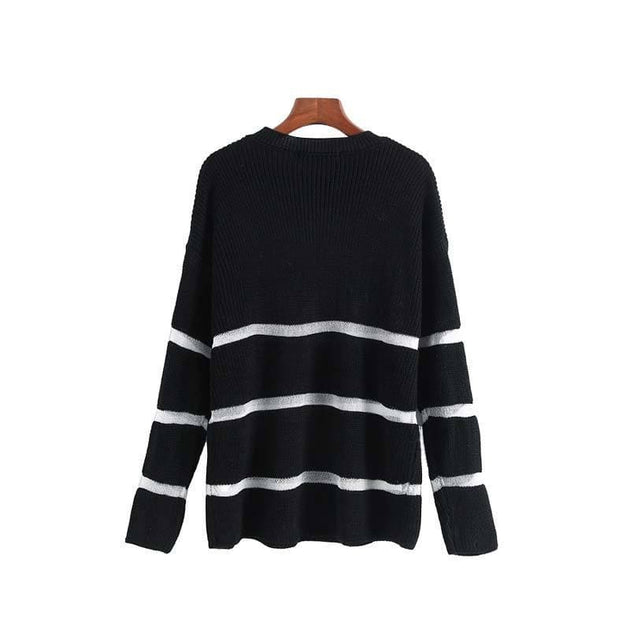 Pull Vintage Noir Avec Sequins - Taille XL/XXL, Occasion Très Bon état