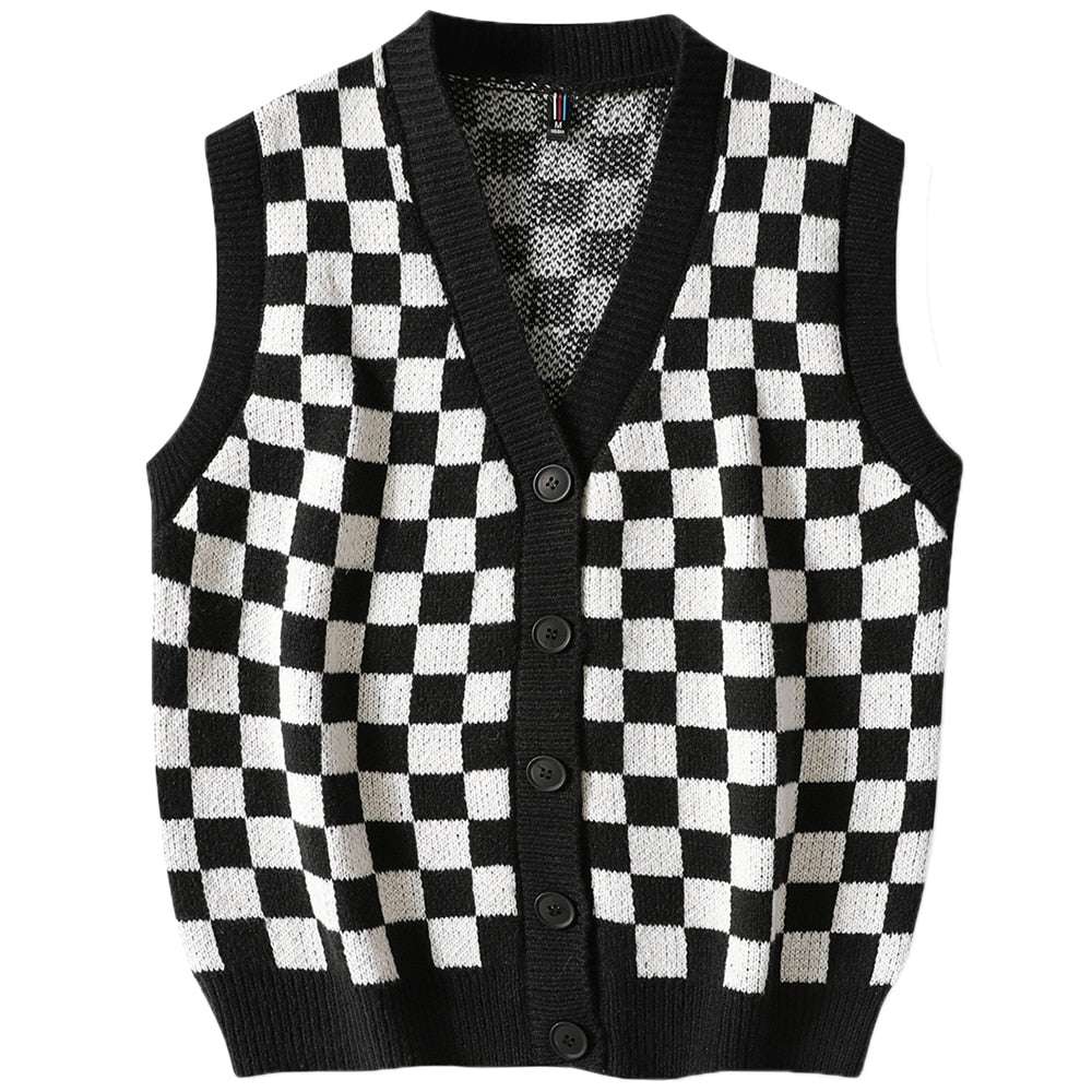 Pull Vintage Homme Sans Manche