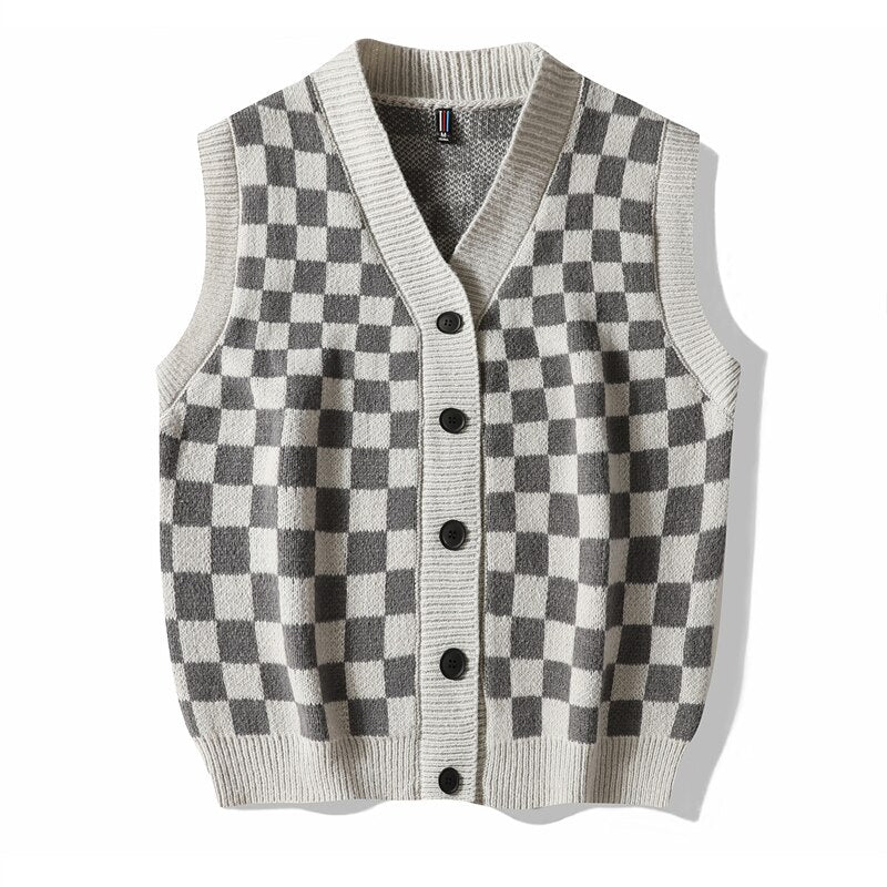 Pull Vintage Homme Sans Manche