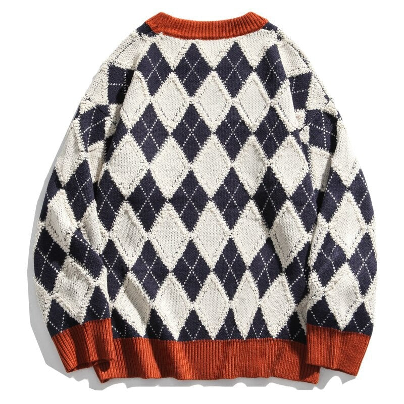 Pull Vintage Tricot Homme