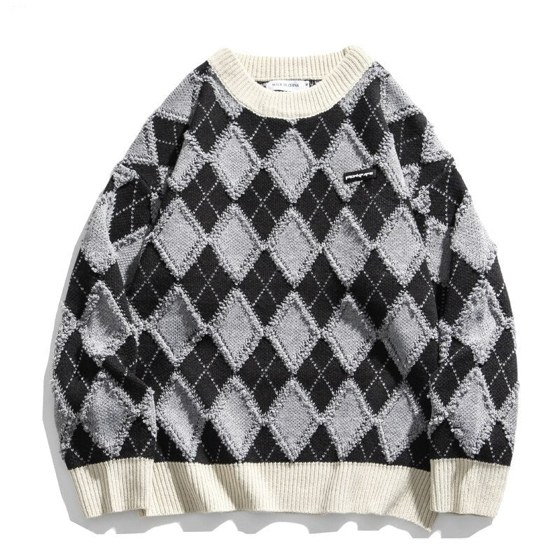 Pull Vintage Tricot Homme