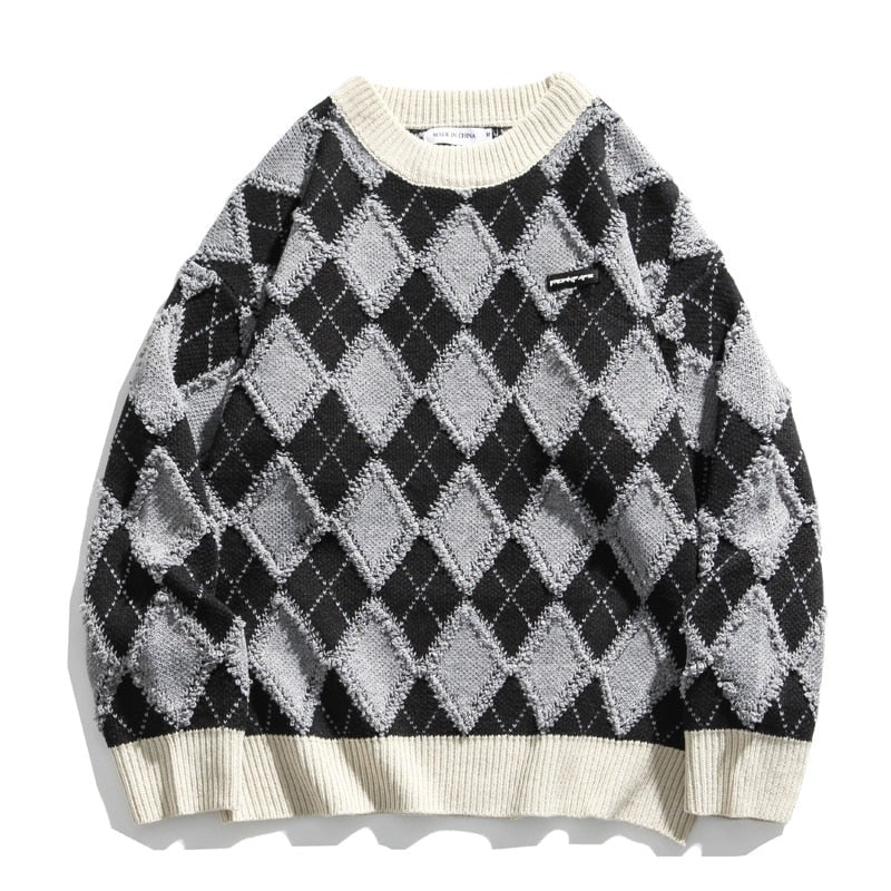 Pull Vintage Tricot Homme