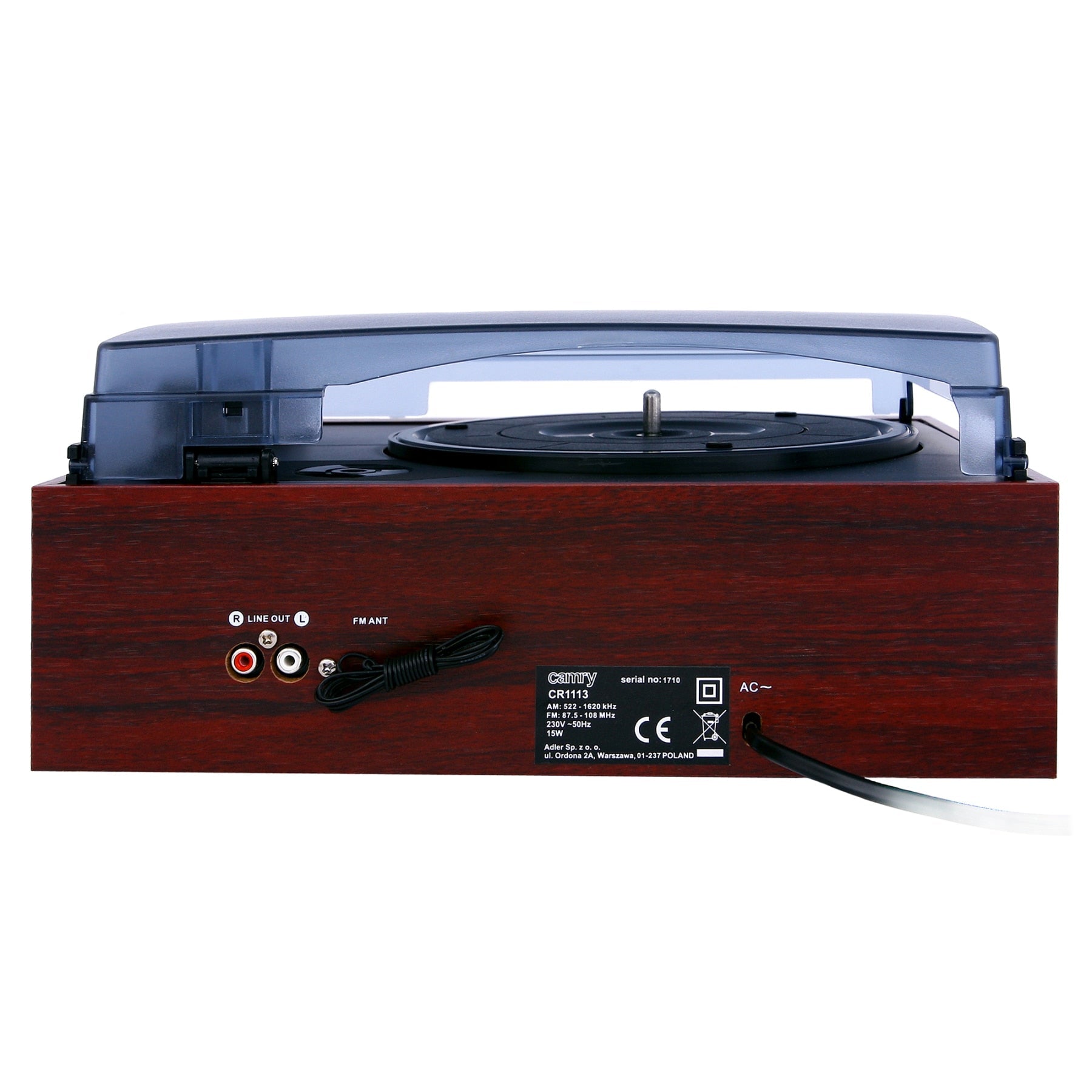 Radio tourne disque vintage