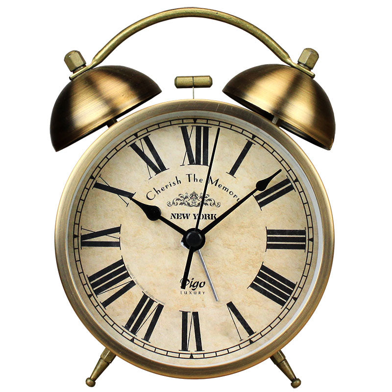 Réveil Vintage Doré