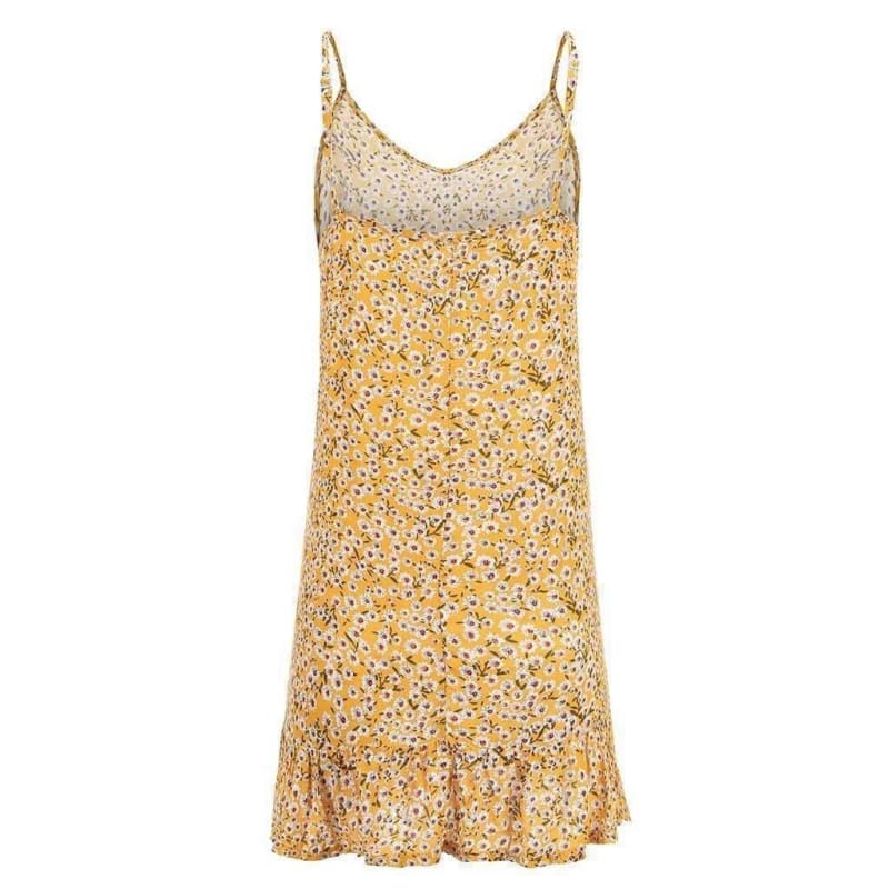 Robe Américain Vintage Jaune