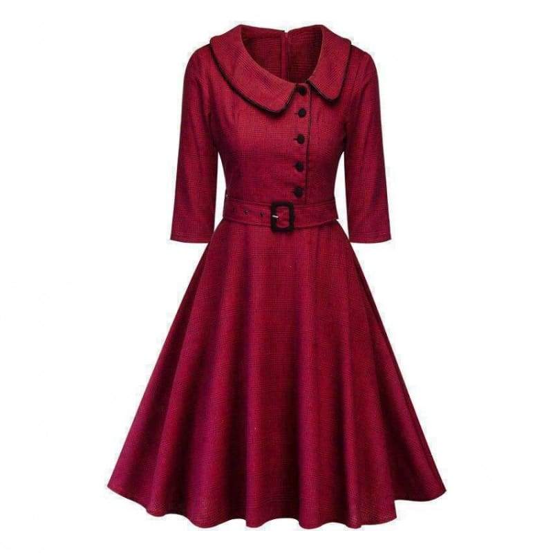 Robe Crayon Rétro Chic