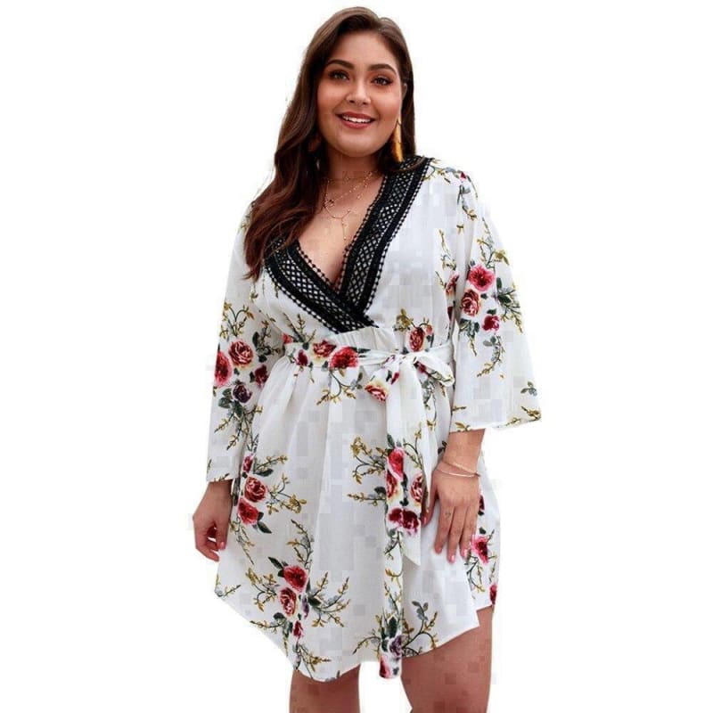 Robe Crayon Vintage Grande Taille