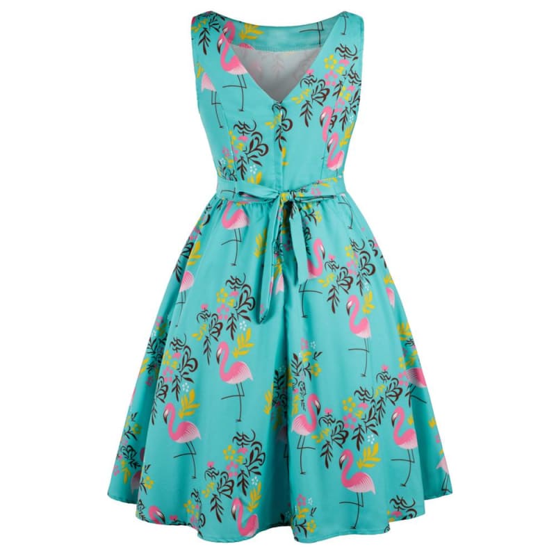 Robe Crayon Vintage Verte