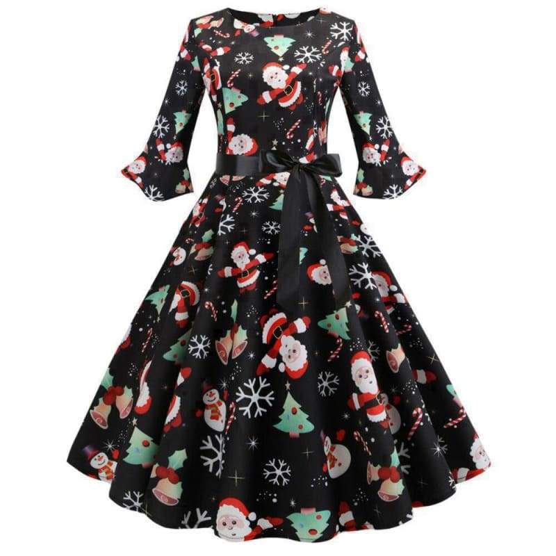 Robe De Cocktail Femme Vintage