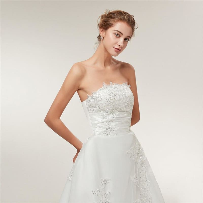 Robe De Mariée Blanche Vintage