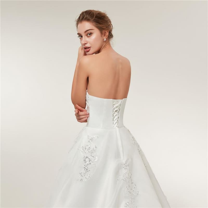 Robe De Mariée Blanche Vintage
