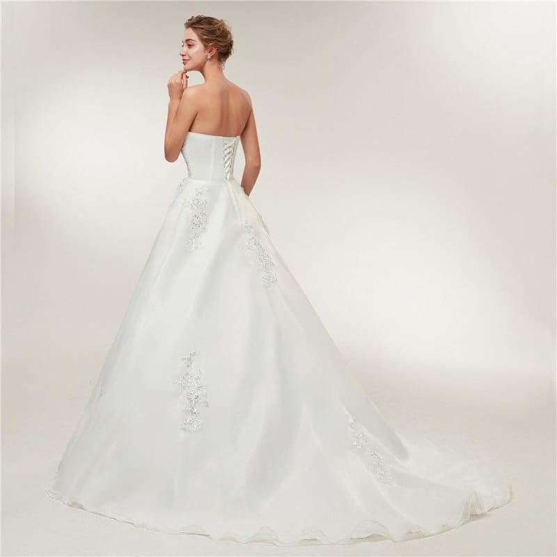 Robe De Mariée Blanche Vintage