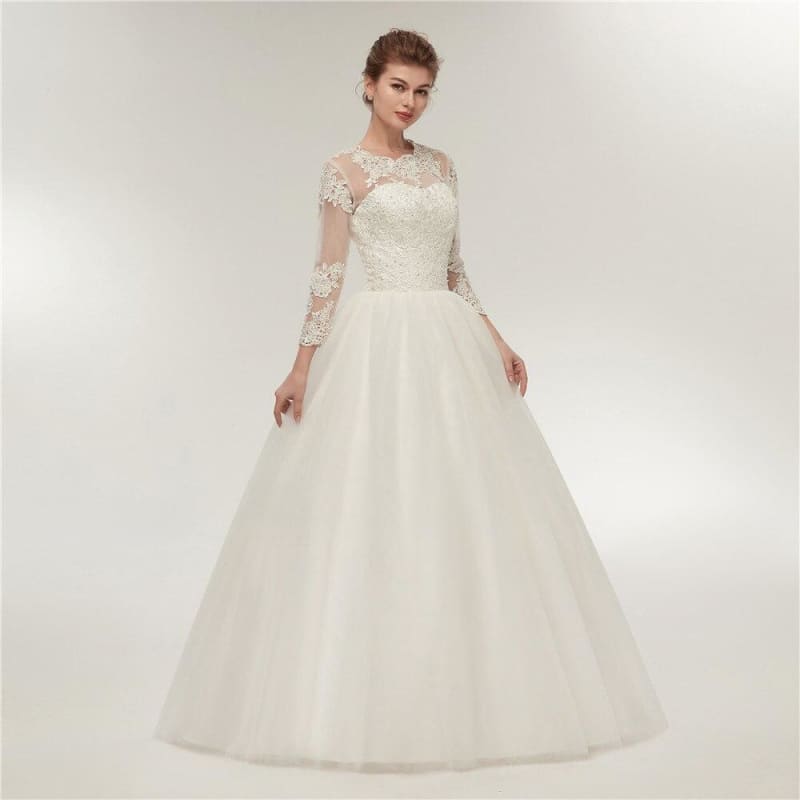 Robe De Mariée Classique Vintage