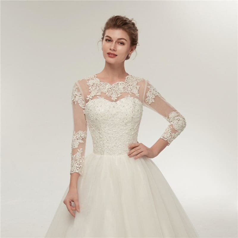 Robe De Mariée Classique Vintage