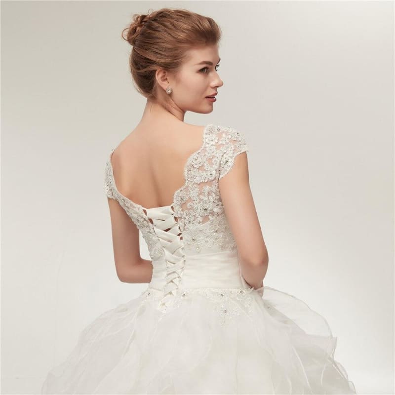 Robe De Mariée Dentelle Style Vintage