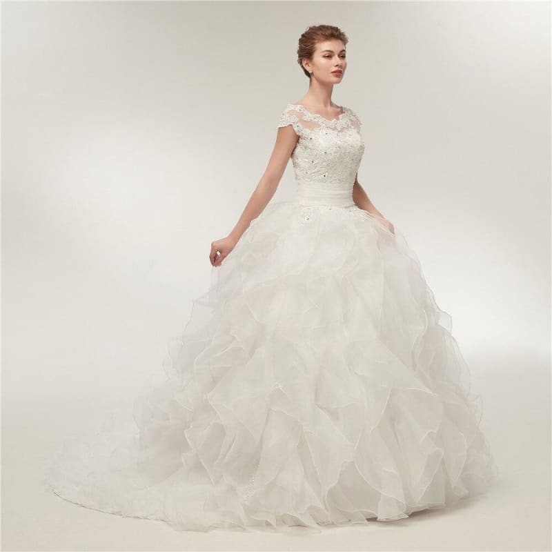 Robe De Mariée Dentelle Style Vintage