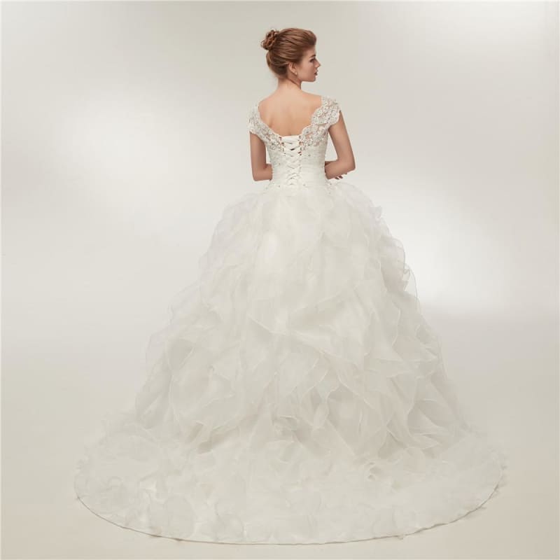 Robe De Mariée Dentelle Style Vintage
