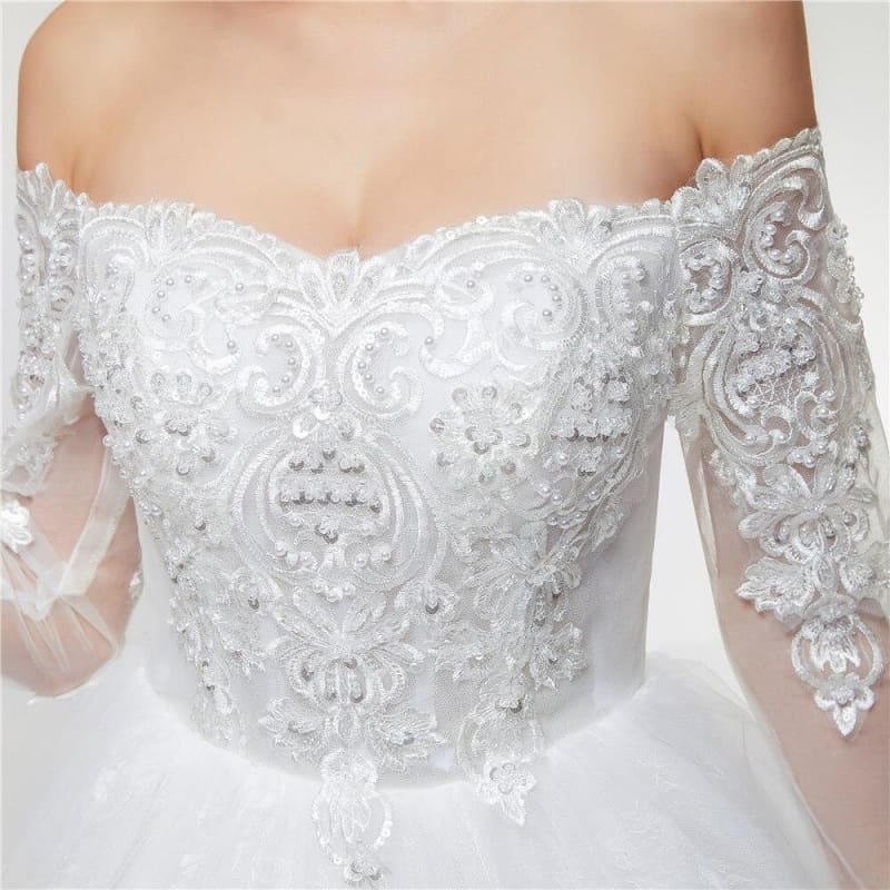 Robe De Mariée Dentelle Vintage