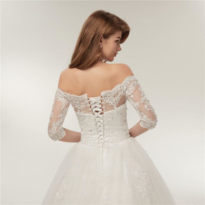 Robe De Mariée En Dentelle Vintage