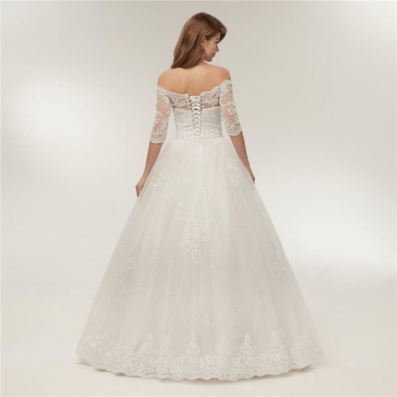 Robe De Mariée En Dentelle Vintage