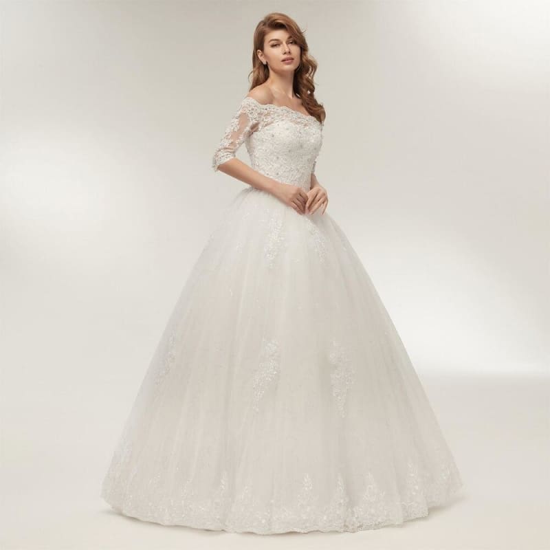 Robe De Mariée En Dentelle Vintage