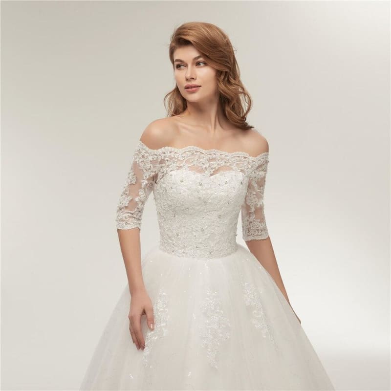 Robe De Mariée En Dentelle Vintage