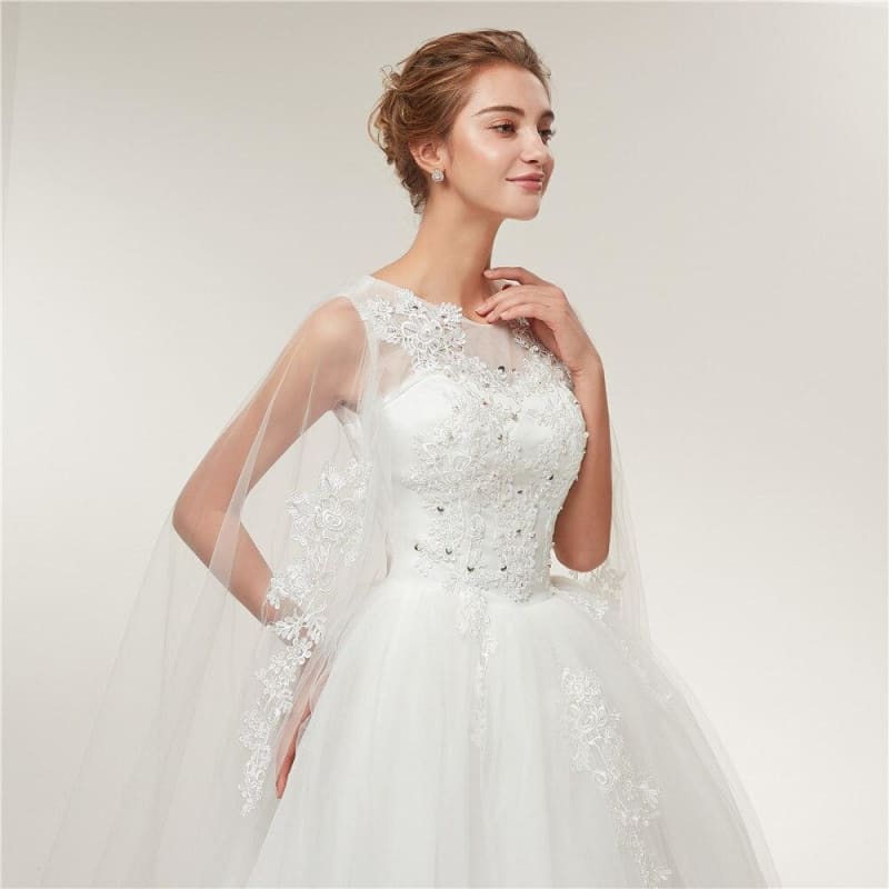 Robe De Mariée Imprimée Vintage
