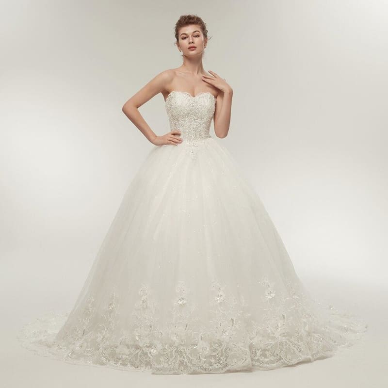 Robe De Mariée Midi Vintage