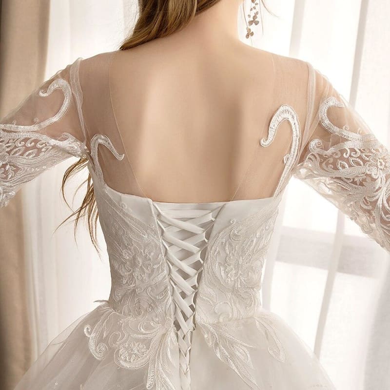 Robe De Mariée Motif Vintage