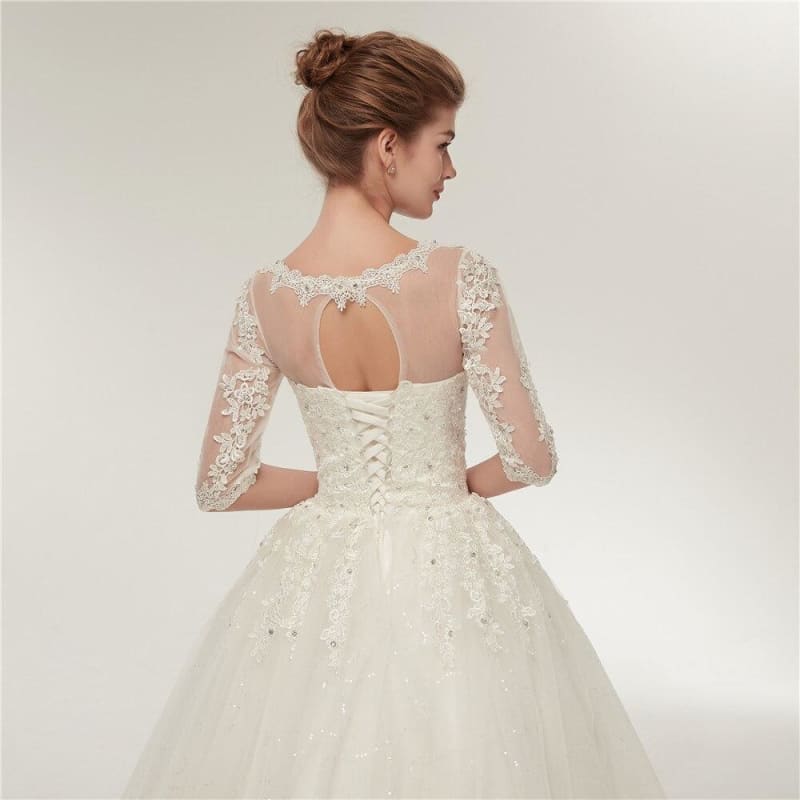Robe De Mariée Satin Vintage