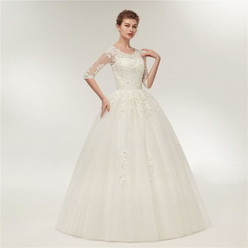 Robe De Mariée Satin Vintage