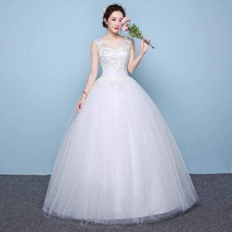 Robe De Mariée Vintage Longue