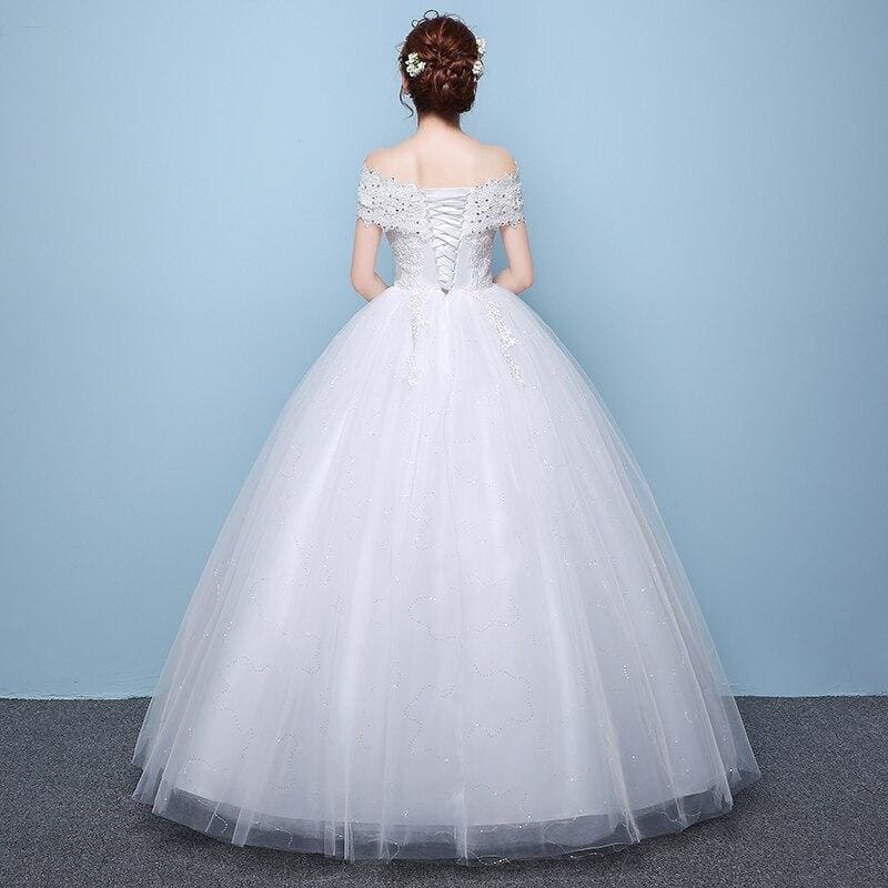 Robe De Mariée Vintage Taille Haute