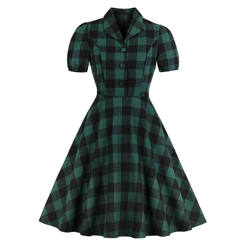 Robe Esprit Verte Vintage