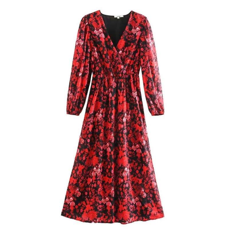 Robe Floral Rétro