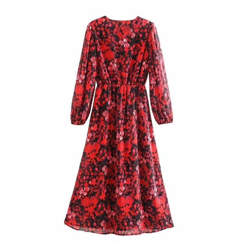 Robe Floral Rétro
