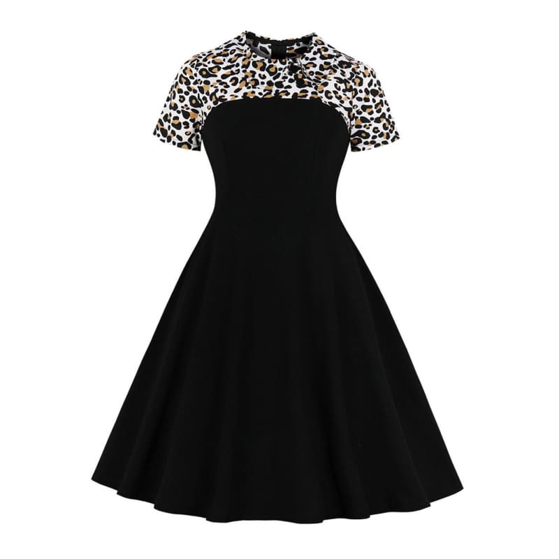 Robe Longue Noire Vintage Love
